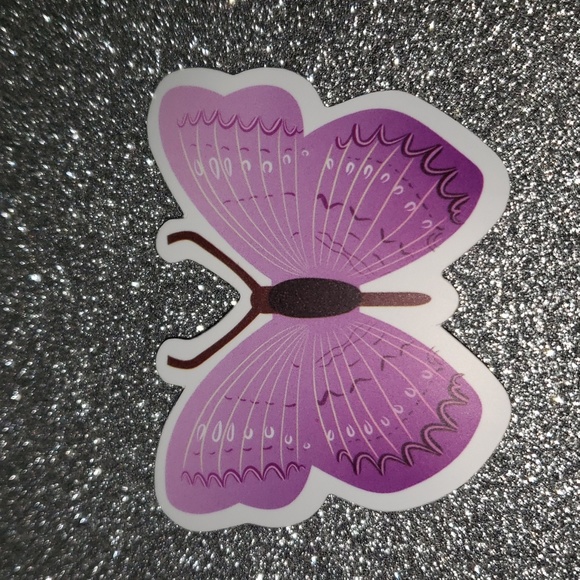 NATURE WATERPOOF Sticker Butterfly - Picture 1 of 7
